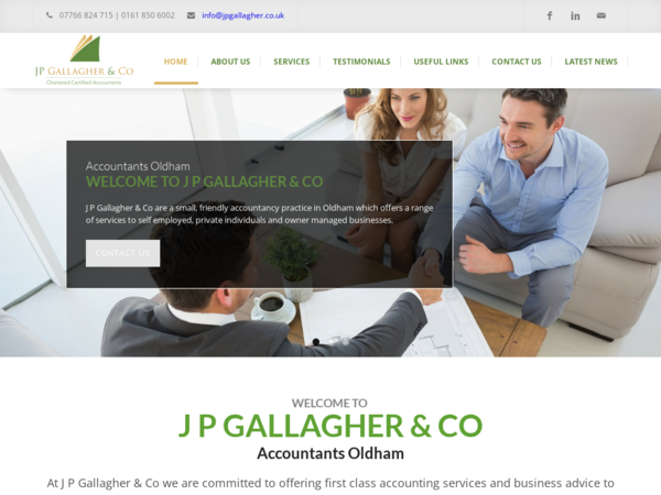 J P Gallagher Chartered Certified Accountants