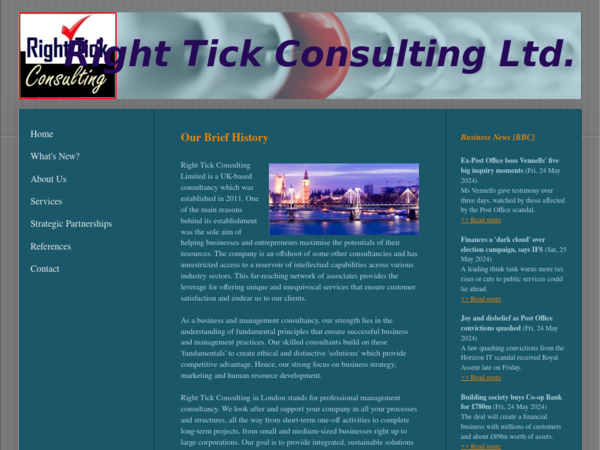 Right Tick Consulting Limited