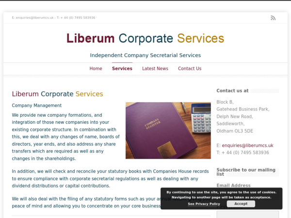 Liberum Corporate Services Limited