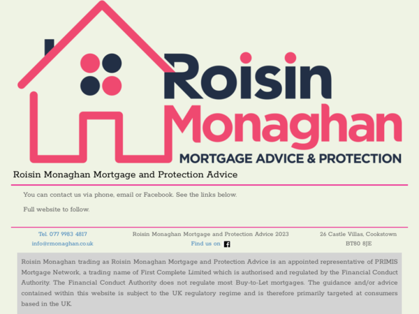 Roisin Monaghan Mortgage Advice