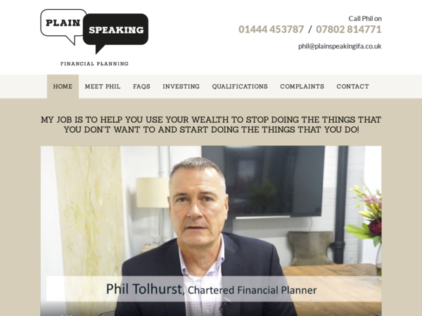 Plain Speaking Financial Planning