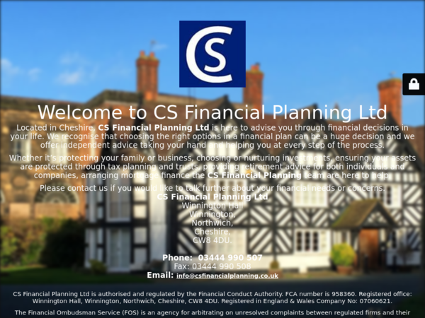 C S Financial Planning