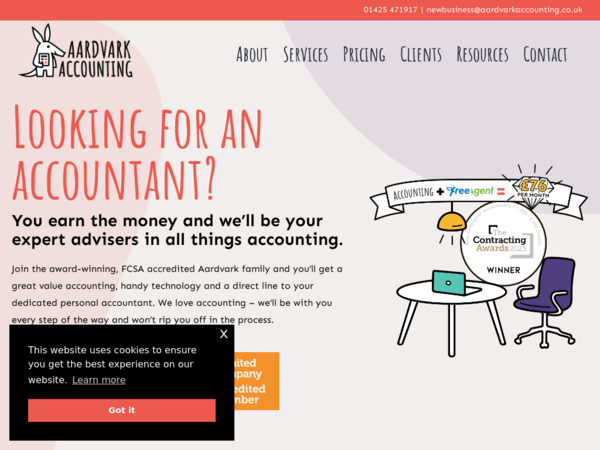 Aardvark Accounting Services