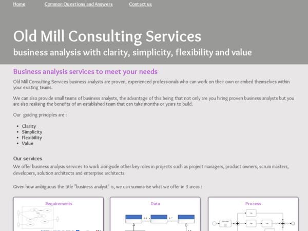 Old Mill Consulting Services