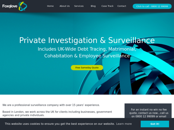 Foxglove Surveillance Intelligence Services